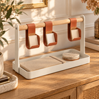 Organisateur de table avec trois supports amovibles